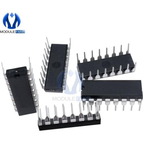 10PCS IC Chips CD4017 CD4017BE 4017 DIP-16 Decade Counter Divider IC Diy Electronic Original Standard 16Pin 16P