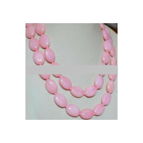 17 INCHES GENUINE NATURAL TIGER EYE GEMS STONE OVAL BEADS NECKLACE