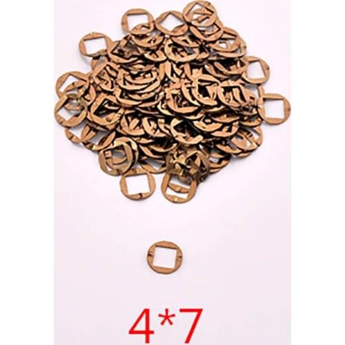 200pieces/lot Hairdressing Scissor Accessory Single Layer Stainless Steel Washers size 4*7mm Single Layer Wasmachines