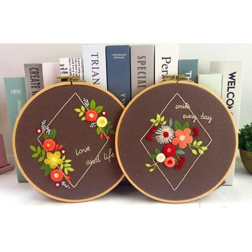 2020 DIY embroidery creative production of European-style embroidery home hanging painting.Give embroidery and small gifts