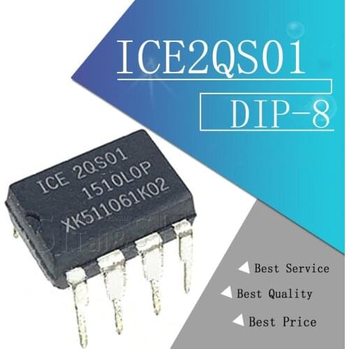 5PCS 2QS01 ICE2QS01 DIP-8 02 integrated circuit