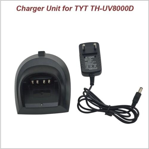 110-260V Charger Unit (Desktop Charger with AC Adapter) for TYT TH-UV8000D (US/EU/UK/AUS Options)