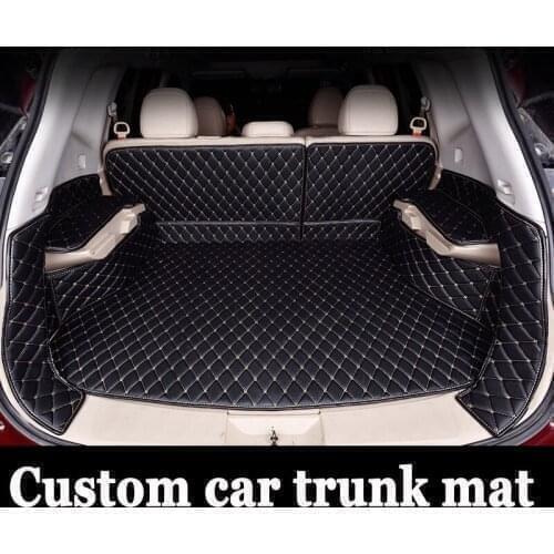 Car trunk mats cargo Liner special for Mercedes Benz W176 A class A160 A180 A200 A220 A250 A260 rugs car styling carpet liners