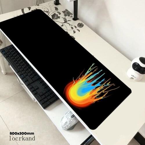Paint mousepad hot sales gaming mouse pad pc computer 800x300x3mm gamer accessories mat Mass pattern laptop desk protector pads