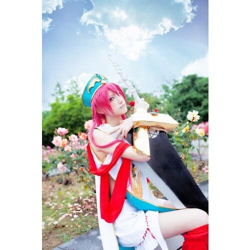 Magi The Labyrinth of Magic Kouha Ren Cosplay Costume With Hat All Size Custom Made 11