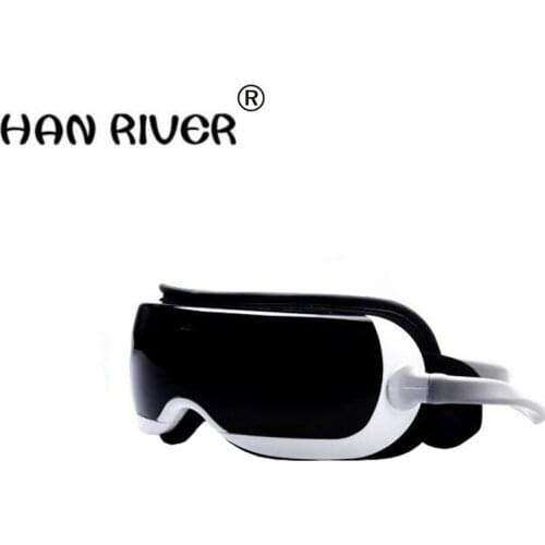 HANRIVER New Air pressure Eye massager with mp3.6 functions.Dispel eye bags,eye magnetic far-infrared heating.eye care