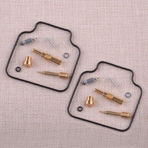 2 Sets Motorcycle Carburetor Carb Repair Rebuild Kit Floating Needle Gasket Fit For Honda CMX450C CMX450CL Accessories
