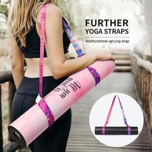 Newly Yoga Mat Carry Strap Adjustable Shoulder Strap for Yoga Mat Sling Pilates Exercise Fitness