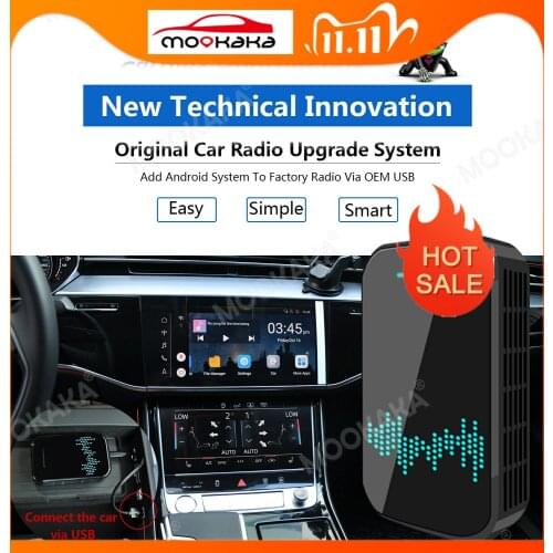 4G+32GB In-Car Infotainment Enhancement Original Carplay AI Android BOX No installation required! Just plug it into the USB Port