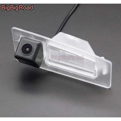 BigBigRoad Car Rear View Parking CCD Camera Night Vision Waterproof For Mazda 3 Mazda3 Axela BM Sedan 2013 2014 2015 2016 2017