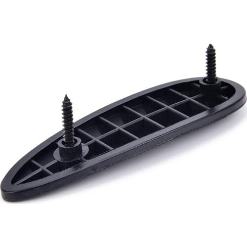 Durable Plastic Non-Slip Ribbed Slip Recoil Pad With Screw Gun Butt Stock Gentle Cushion Push Pad Hunting Accessories 1Set