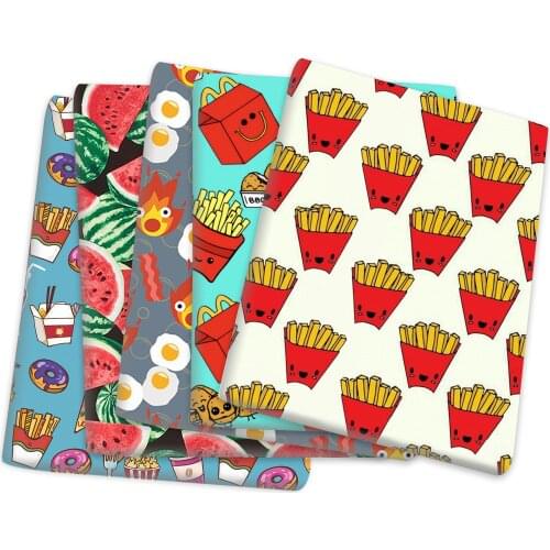 Healthy Care Nurse Polyester Cotton Fabric Sewing Quilting Fabrics for Patchwork Needlework DIY Handmade Accessories,1Yc18926