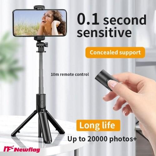 S03,Integrated Monopod Tripod for Phone, Portable be Folded Mini Selfie Stick,Gimbal SLR Tripod, Suitable Various Types of Phone