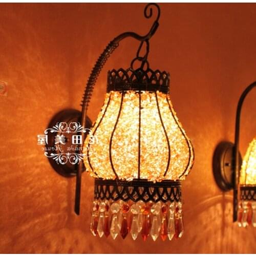 Nordic decoration home light gooseneck living room decoration mirror light rope bedroom bedside aisle monkey lamp wall lamp