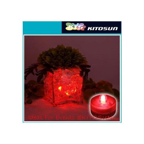 12 LED Wedding Supplies Wedding Decoration Coin Battery Operated Submersible Mini Led Lights