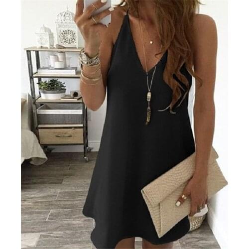 Vsstiar Sleeveless Summer Dresses