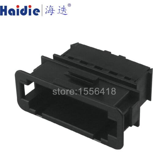 Free shipping 1set electric 10pin auto housing plug 1J0 972 785 plastic wire cable unsealed connector with pins 1J0972785