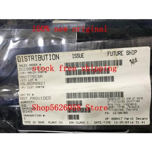 MAX775CSA SOP 100% new originaI 10PCS-300PCS/LOT STOCK