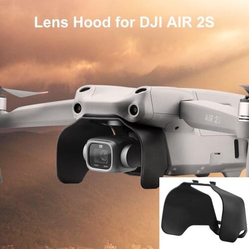 Lens Hood for DJI AIR 2S Sunshade Cap Protective Cover Anti-glare Gimbal Camera Guard for DJI Mavic AIR 2S Accessories