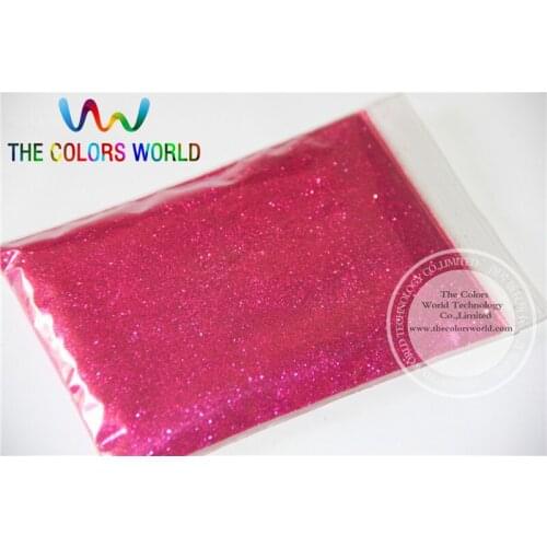 TCM0912 Bright Rose Red Color Glitter powder -0.2MM glitter dust dazzling glitter powder,DIY Flash powder
