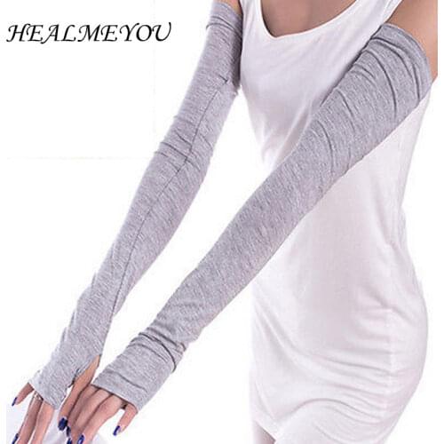 1 Pair White And Black Arm Sleeves For Running Cycling Outdoor Working Arm Sleeves For Sun Protection Arm Cover Gift