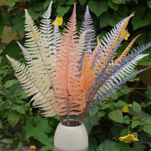 Long Branch Symphony Persian Leaf Fern Artificial Lysimachia Persian Fern Artificial Leaves Flower pei ye Floral Wedding