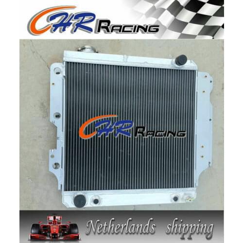 FOR Aluminum Alloy Radiator Jeep Wrangler YJ/TJ/LJ M/T RHD 1987-2006 88 89 90 91 92