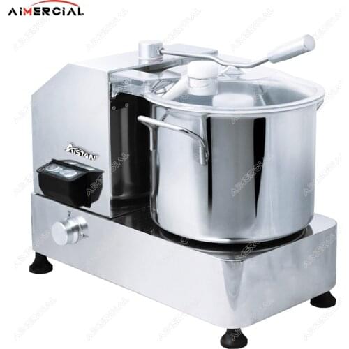 HR6 commercial food cutting mixer copper motor food cutter machine large capacity vegetable/meat Stuffing Mixer food