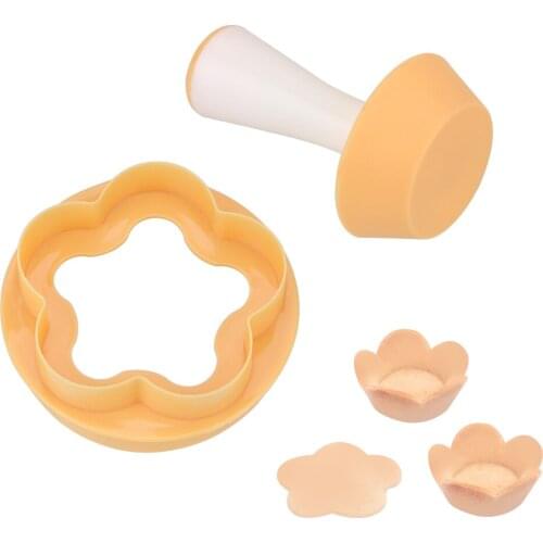 Kitchen Biscuit Cake Cutter Pastry Decorating Baking Tools Plastic Baking Mold Cake Biscuit Stamp Mould Dough Cookie Press
