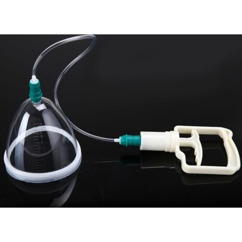 One pair vacuum breast enlargement massage cup vacuum suction cup