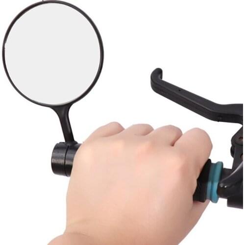 Bicycle Rear Mirror Bike Handlebar End Mirror MTB Handlebar Side Safety Road Flexible Bar End Bike Mirror New Style