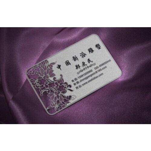 Printable name card business card customized design for free waterproof unique craft