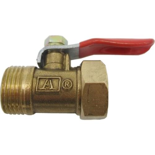 1PC Straight 1/4 Male To Female Pipe High Quality Pipe Ball Valve 1/4" Sanitary Shut-off Ball Valve