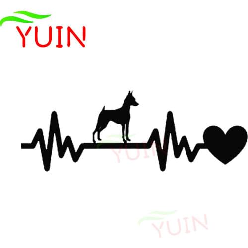 Heartbeat Lifeline Car Sticker Creative Cartoon Body Auto Accessories PVC Fashion Window Decoration Waterproof Sunscreen Decal