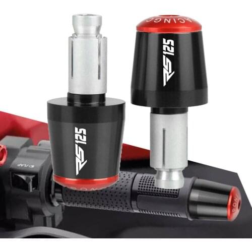 FOR APRILIA RS125 1996 1997 1998 1999 2000 2001-2010 Motorcycle 7/8'' 22MM Handlebar End Moto Grip Ends Plus Handle Bar Grips