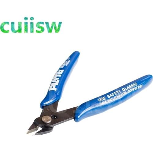 Electrician Durable Chisel Tool Pliers 170 Mini Cutting Nippers Mini Electrical Wire Cable Cutting Cutter Diagonal Pliers