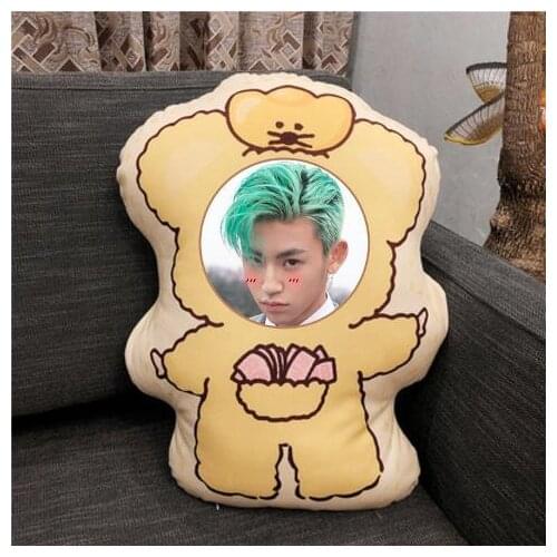 Little Ghost Wang Linkai Humanoid Pillow Real Photos Waiting Surrounding Shaped Pillow Cartoon Doll Doll Waist Cushion Home Deco