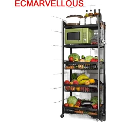 Sponge Room Rack Mensola Etagere De Rangement Scaffale Paper Towel Holder with Wheels Kitchen Storage Estantes Organizer Shelf