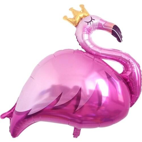 Crown Flamingo Balloons Foil Balloon Ambulance Swan for Wedding Party Decorations