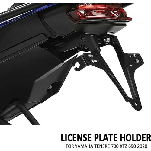 For Yamaha Tenere 700 Tenere700 2020 2021 NEW Motorcycle Accessories Rear License Plate Holder Bracket