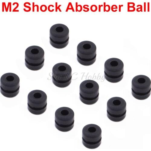 M2 Anti-vibration Rubber Shock Absorber Suspension ball Shock Damping Ball for M2 Mounting Hole flight controller board