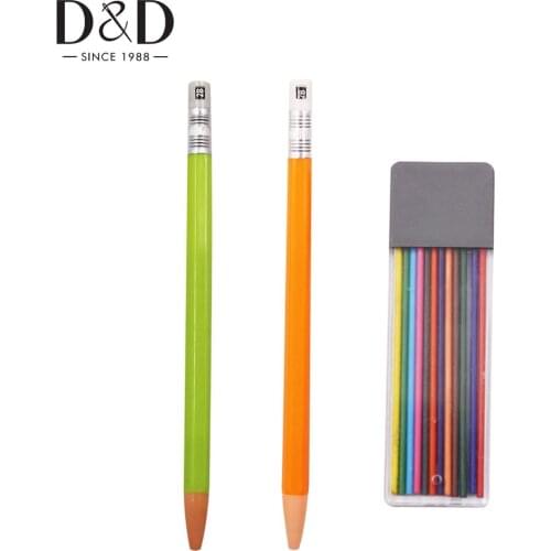 Sewing Marker Pencil Tailor Chalk with 12pcs Fabric Marker Refills for Needlework Dressmaker Marking Pen Sewing Accessories