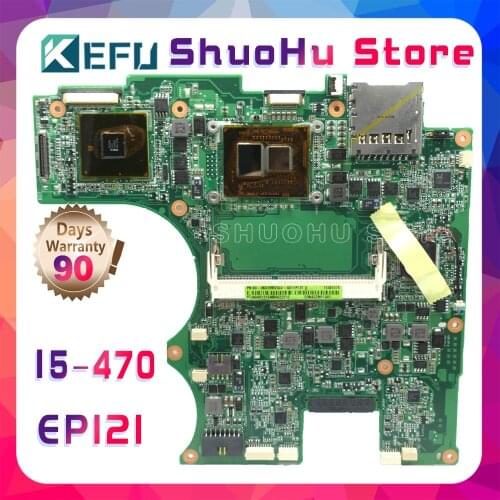 KEFU For ASUS EP121 B121 I5-470UM Laptop Motherboard Tested 100% work original Mainboard
