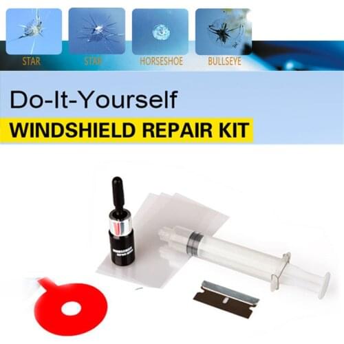 Car Window Repair Tool DIY Windshield Repair Resin Kits Glass Scratch Windscreen Crack Restore Window Car glass repair kit