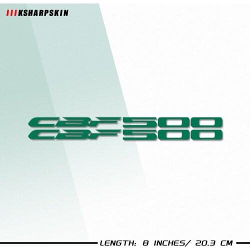 New motorcycle bicycle fuel tank sticker wheel helmet MOTO waterproof reflective logo for HONDA CBF500 cbf 500