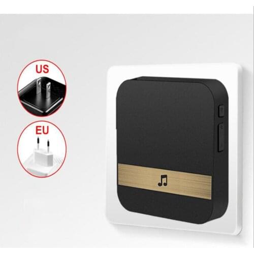 Chime Doorbell Receiver Ding Dong AC 90V-250V 52 Chimes 110dB Wifi Video Doorbell Camera Consumption Indoor Bell 32G TF card