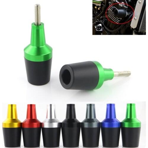 Fit For Kawasaki ZX-10R ZX10R 2016 2017 2018 Motorcycle Frame Slider Anti Crash Pads CNC Alloy Crash Protector Guard Crash Pads