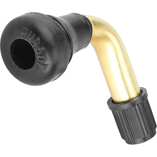 30 Pcs Motorcycle V50/V60/V70 Rubber Tubless Tire Valve Electric Right Angle Snap-in Vacuum Tire Nozzle Rim Hole Tire Accessory