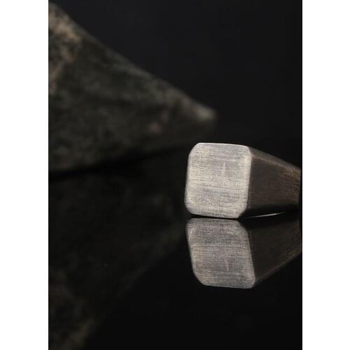 925 Sterling Silver Matte Sanded Traditional Handmade Turkish Signet Ring Jewelry Gift Women Men Best Craftmanship Lion Symbol