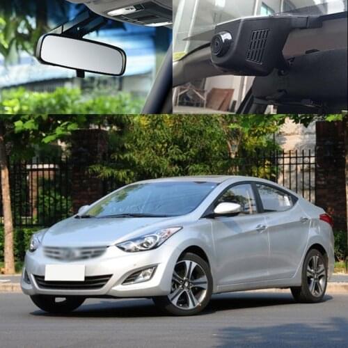 BigBigRoad For Hyundai ELANTRA car Wifi DVR Driving Video Recorder FHD 1080P hidden installation G-sensor Dash Cam